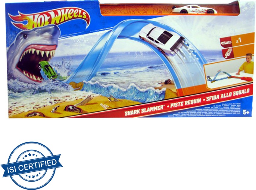 hot wheels shark track