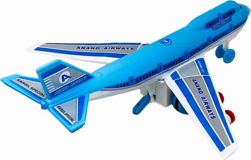 Plastic top plane toy