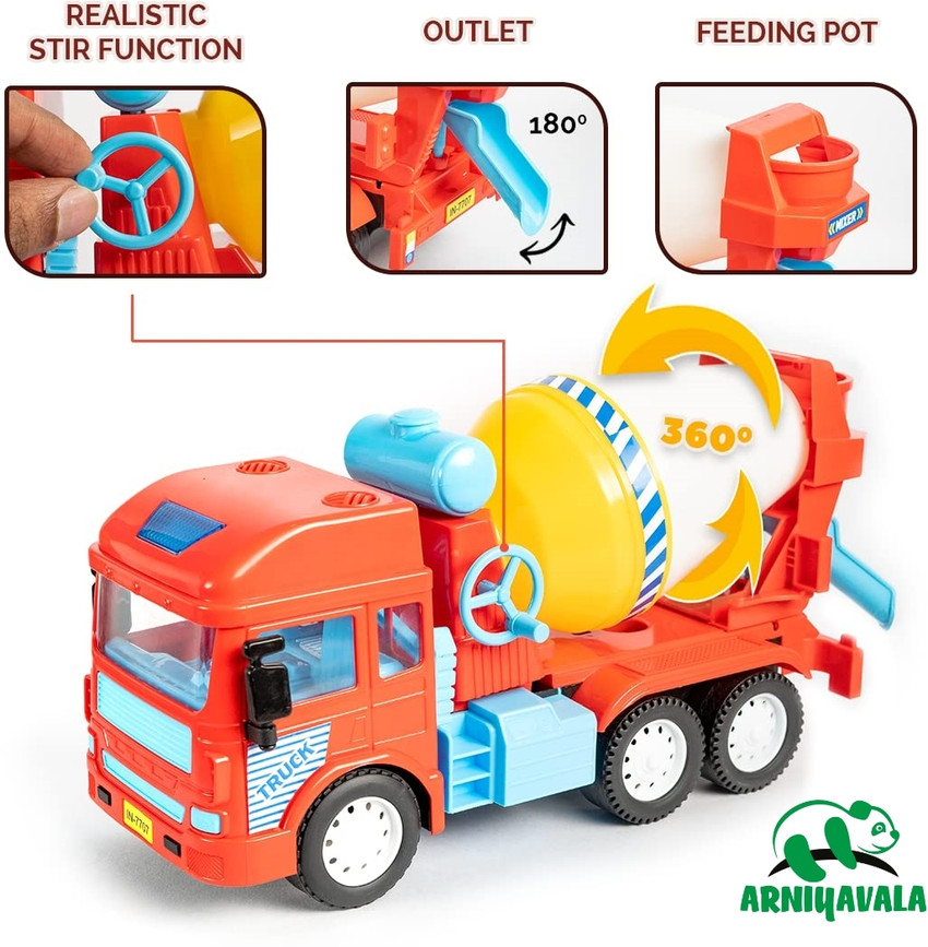Toy concrete mixer truck cheap