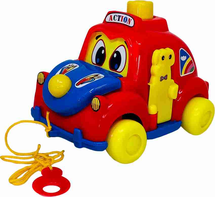 Miniature Mart Kids Big Size Pulling Baby Car Toys For 2 3 4