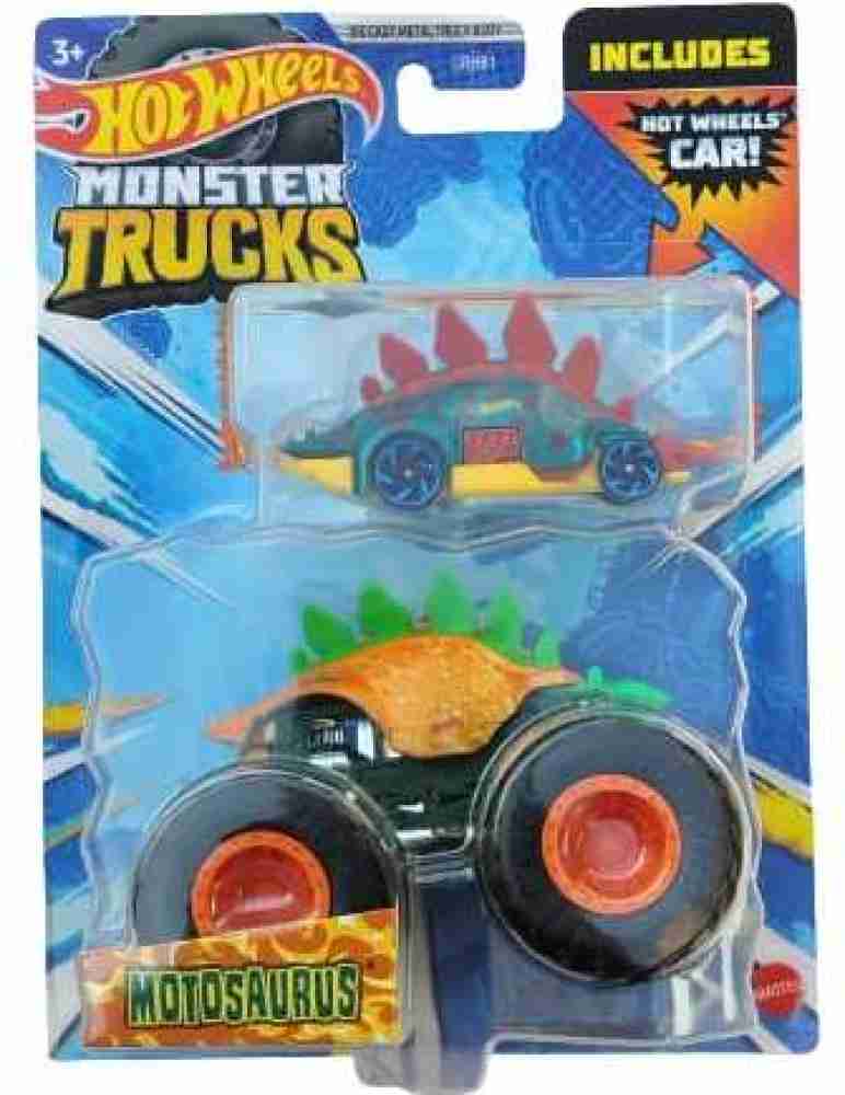 Véhicule Monster truck motosaure HOT WHEELS : la boite à Prix Carrefour
