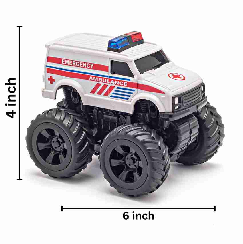 Ambulance monster truck toy 2025