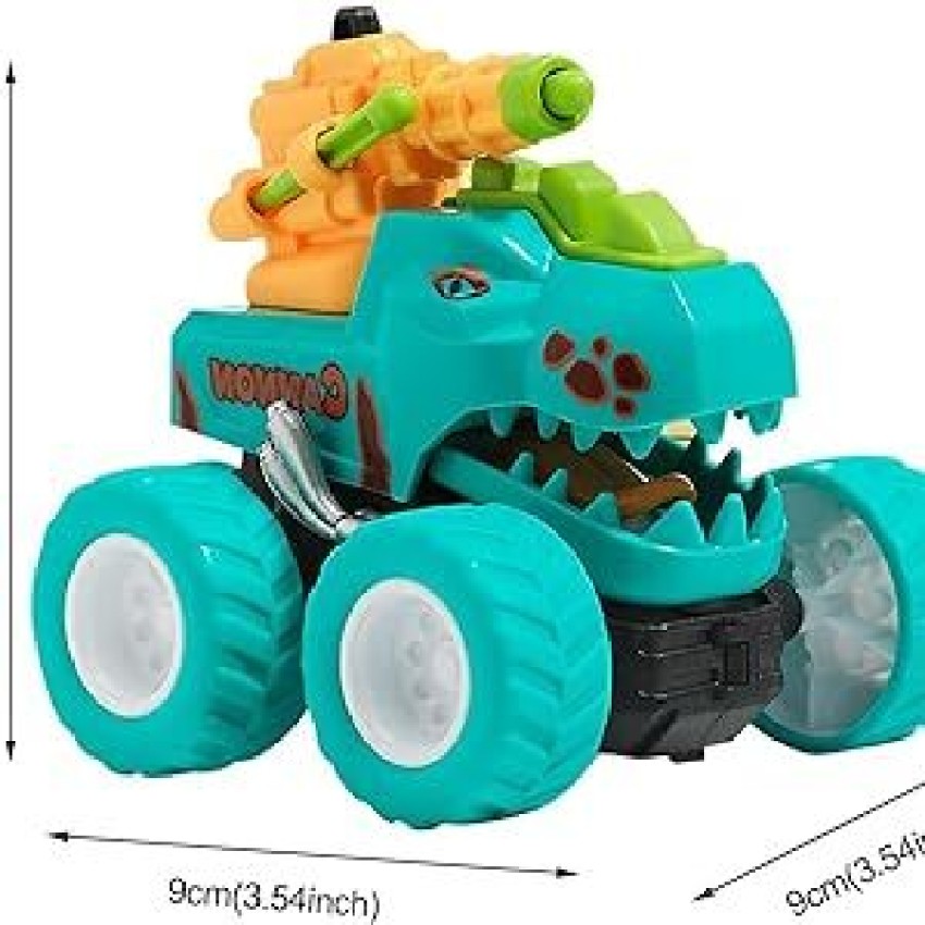 hinati Dinosaur Shooting Car Friction push N go cannon monster ABS car for  playful kids - Dinosaur Shooting Car Friction push N go cannon monster ABS  car for playful kids . shop