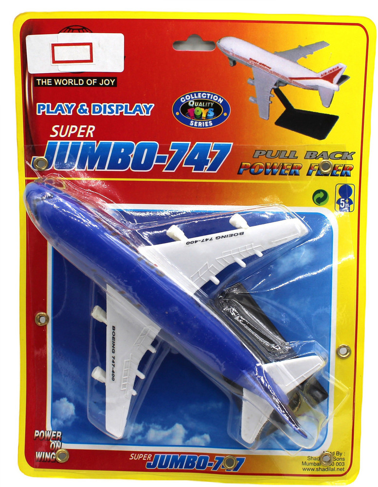 Jumbo jet plane toys sale
