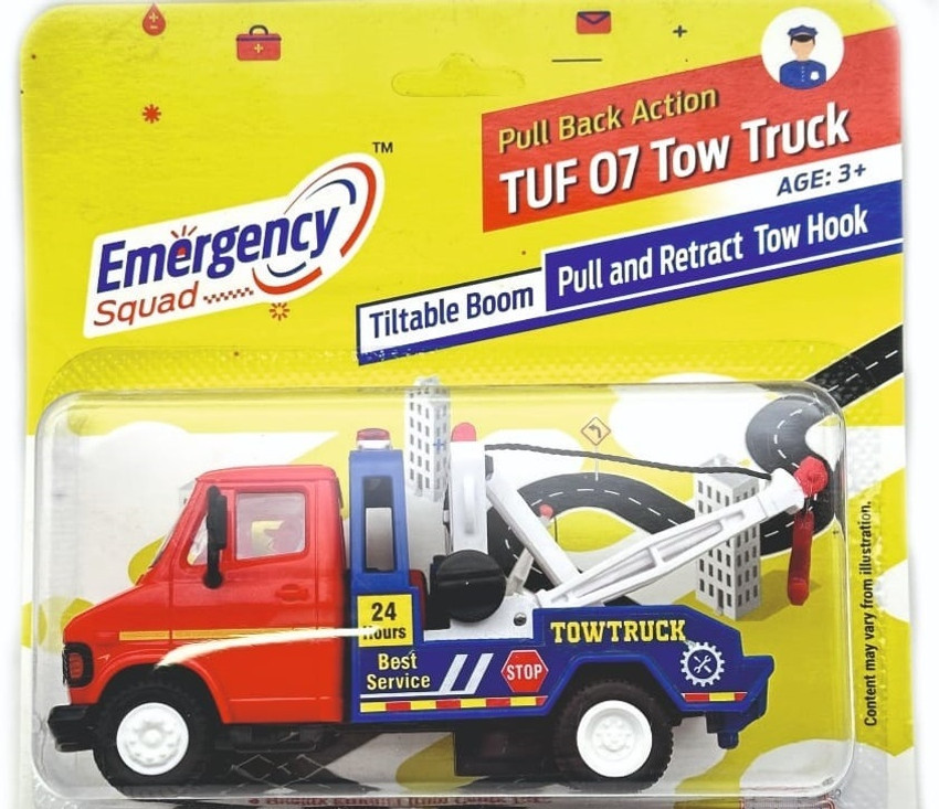 Toy tow truck with car sale