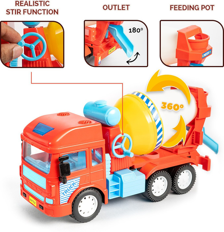 Cement mixer toy sales