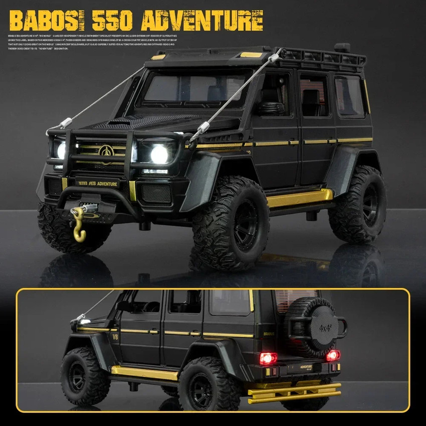 ALMOST REAL 1/18 ブラバス G550 アドベンチャー 4×4 丸っこく ALMOST REAL 1/18 ブラバス G550 アドベンチャー 4×4 丸っこく