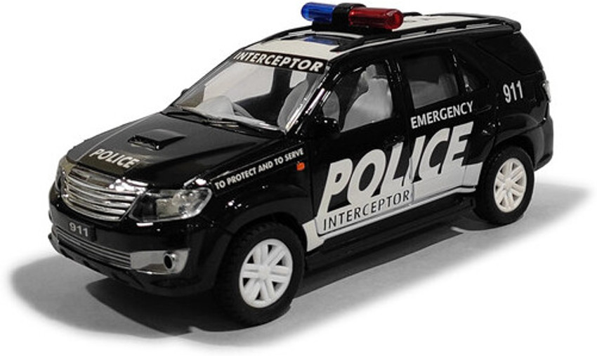 Fortuner outlet police car