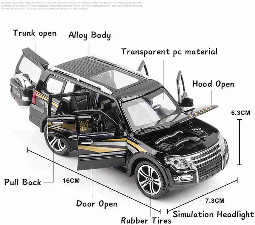 Diecast pajero shop sport