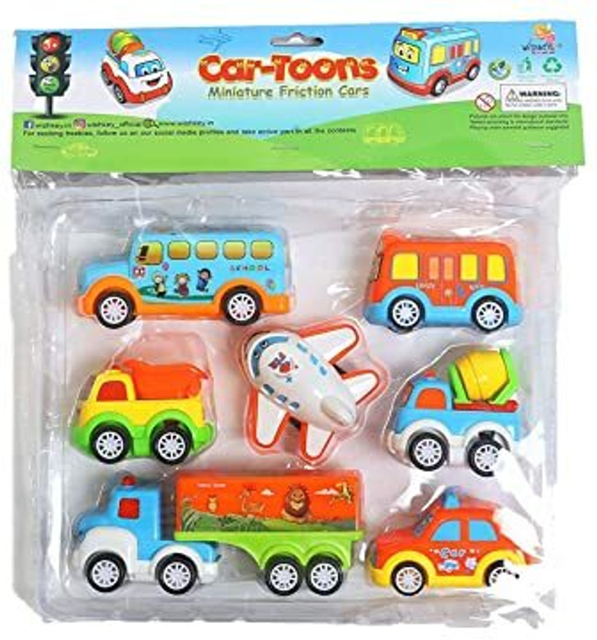 KAVANA Kids Toy Car Set for Age 2 3 4 5 6 7 8 Kids Toddlers Gift