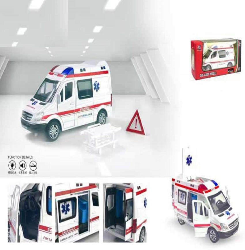 KTRS Die cast Ambulance Light Siren Sound Effects LED Lights