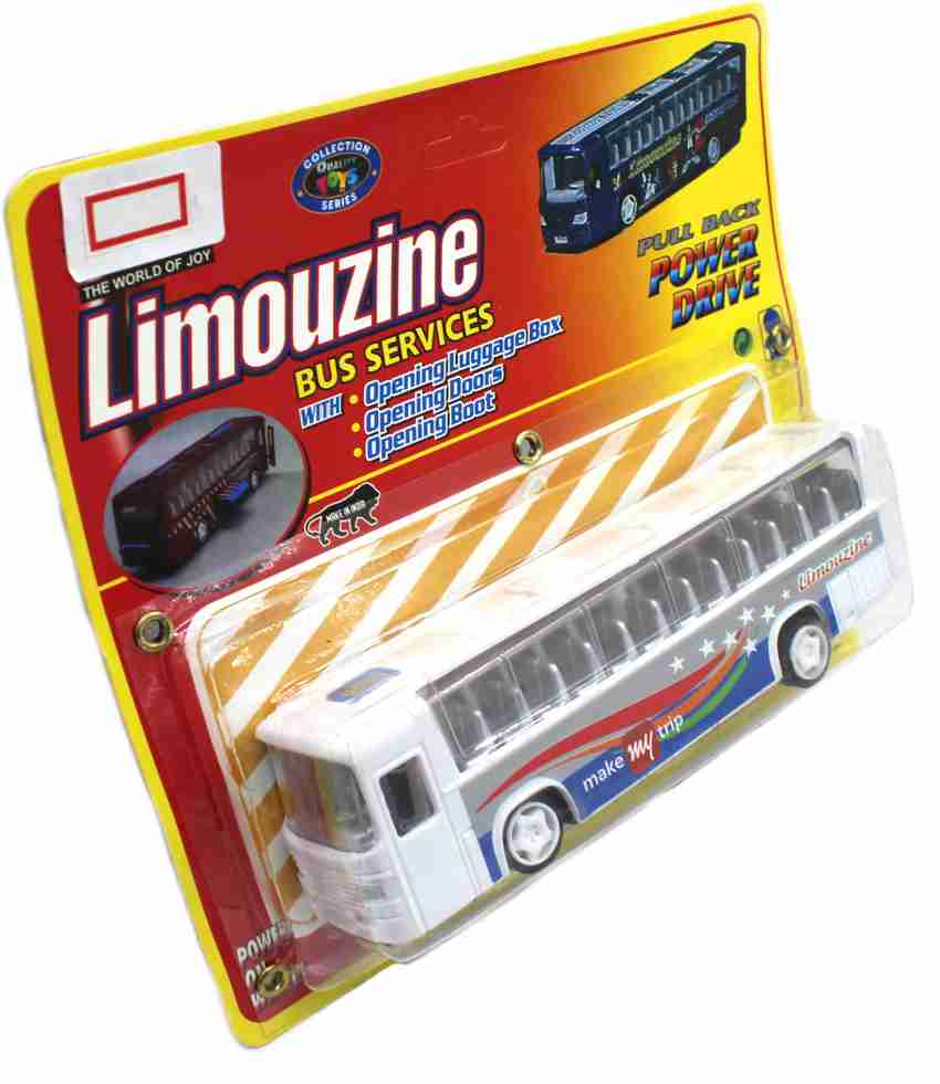 White bus sale toy