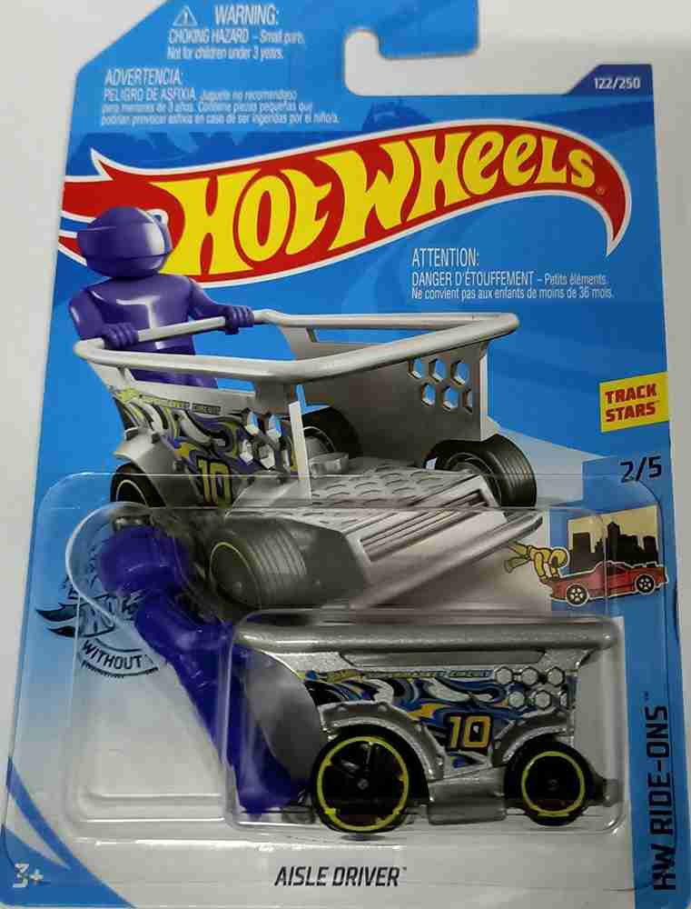 Aisle driver hot wheels store