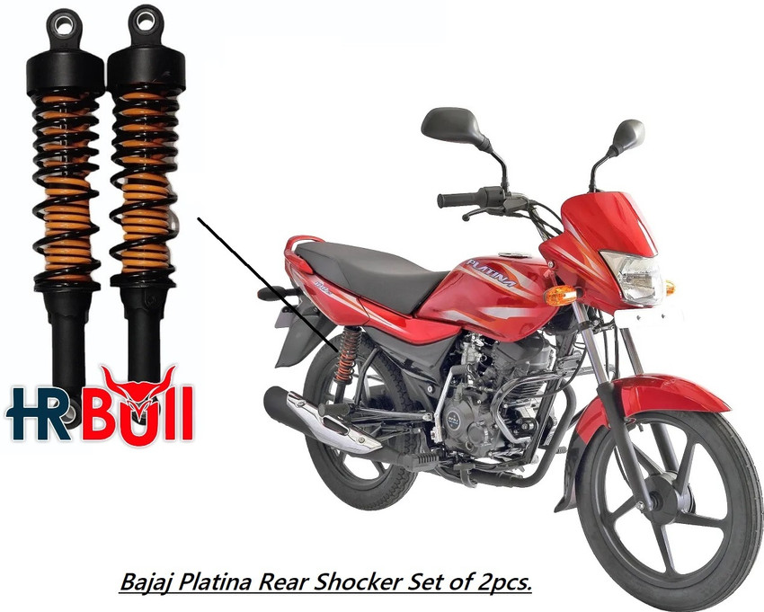 Platina bike back shocker price on sale