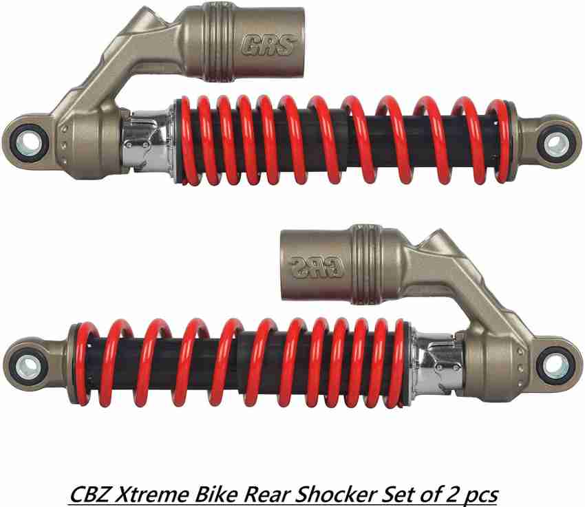 HRBull CBZ Rear Shocker With Heavy Quality Hero Honda Hunk Rear Absorber CBZ Xtreme Shock Absorber Price in India Buy HRBull CBZ Rear Shocker With Heavy Quality Hero Honda Hunk Rear