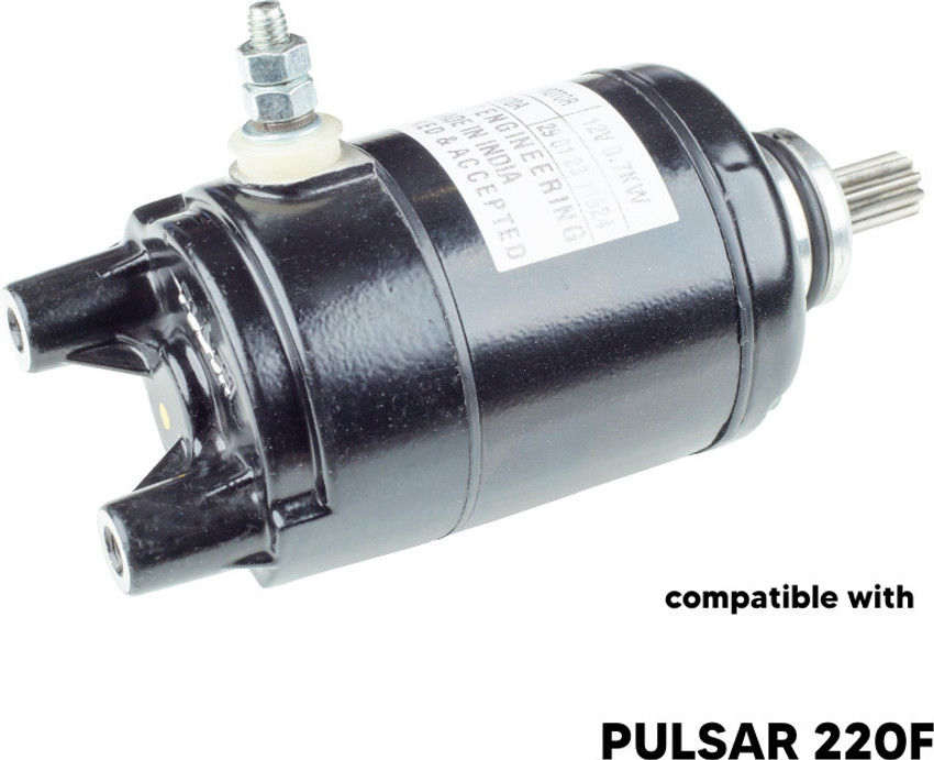 GEO Self Starter Motor Assembly for Motorcycle PULSAR 220F Vehicle Starter Motor Price in India Buy GEO Self Starter Motor Assembly for Motorcycle PULSAR 220F Vehicle Starter Motor online at Flipkart....