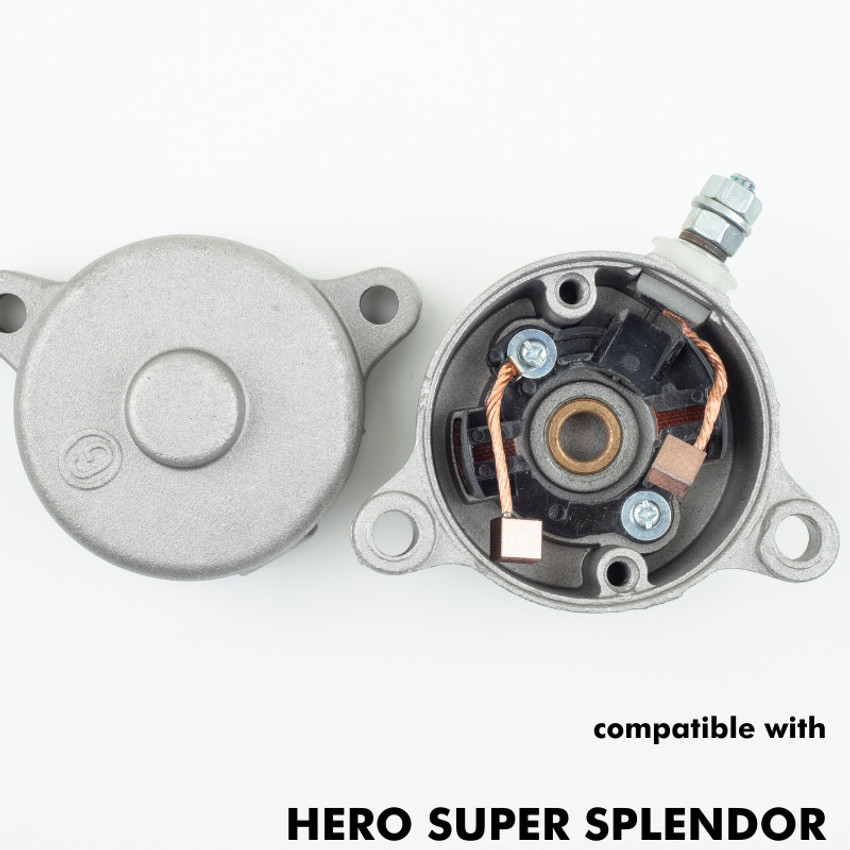 GEO Carbon Wati Complete With Brush Brush Holder Compatible HERO SUPER SPLENDOR Vehicle Starter Motor Price in India Buy GEO Carbon Wati Complete With Brush Brush Holder Compatible HERO SUPER SPLENDOR...