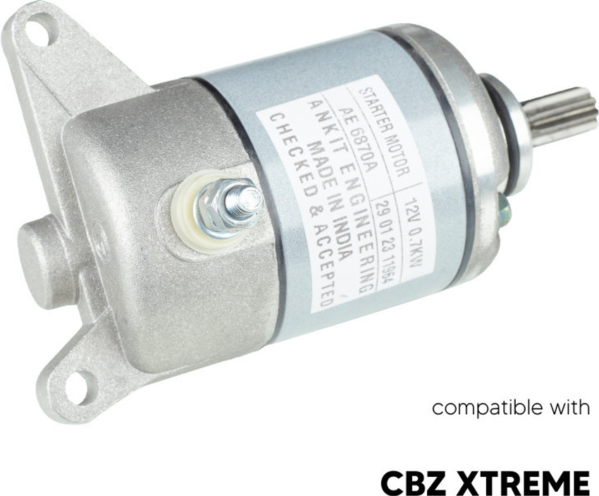 Cbz xtreme self motor price hot sale