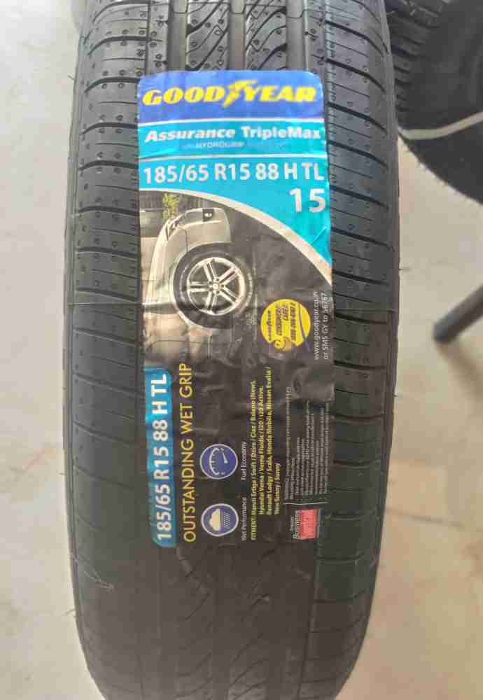 GOOD YEAR 185/65 r15 4 Wheeler Tyre Price in India - Buy GOOD YEAR 185/65  r15 4 Wheeler Tyre online at