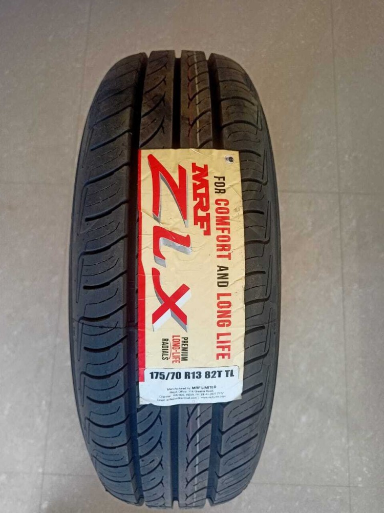 MRF 175 70R13 ZLX 4 Wheeler Tyre Price in India Buy MRF 175