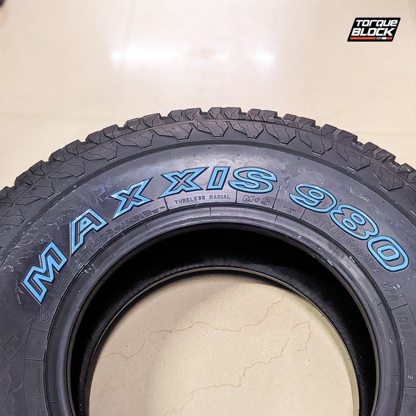 Maxxis AT980-31X10.5R15 4 Wheeler Tyre Price in India - Buy Maxxis AT980-31X10.5R15  4 Wheeler Tyre online at Flipkart.com