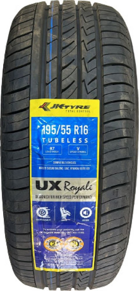 JK TYRE 195/55 R16 4 Wheeler Tyre