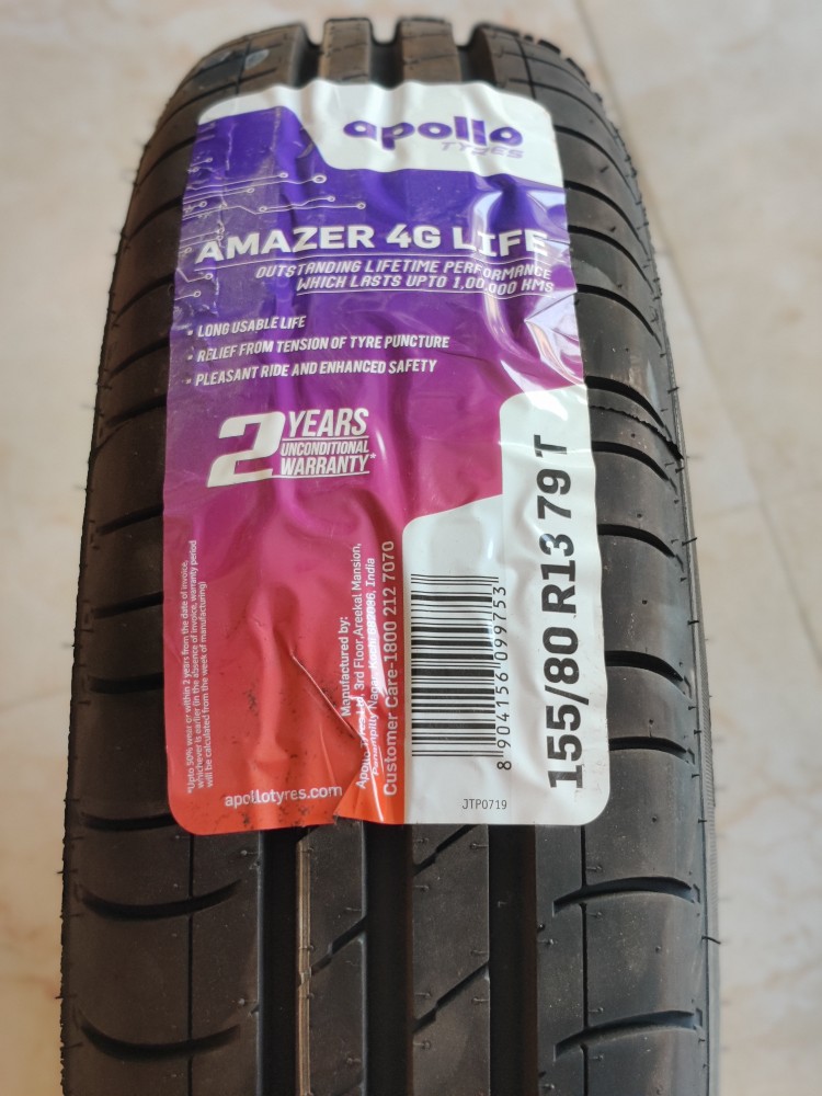 Apollo Amazer 4G Life 4 Wheeler Tyre Price in India Buy Apollo