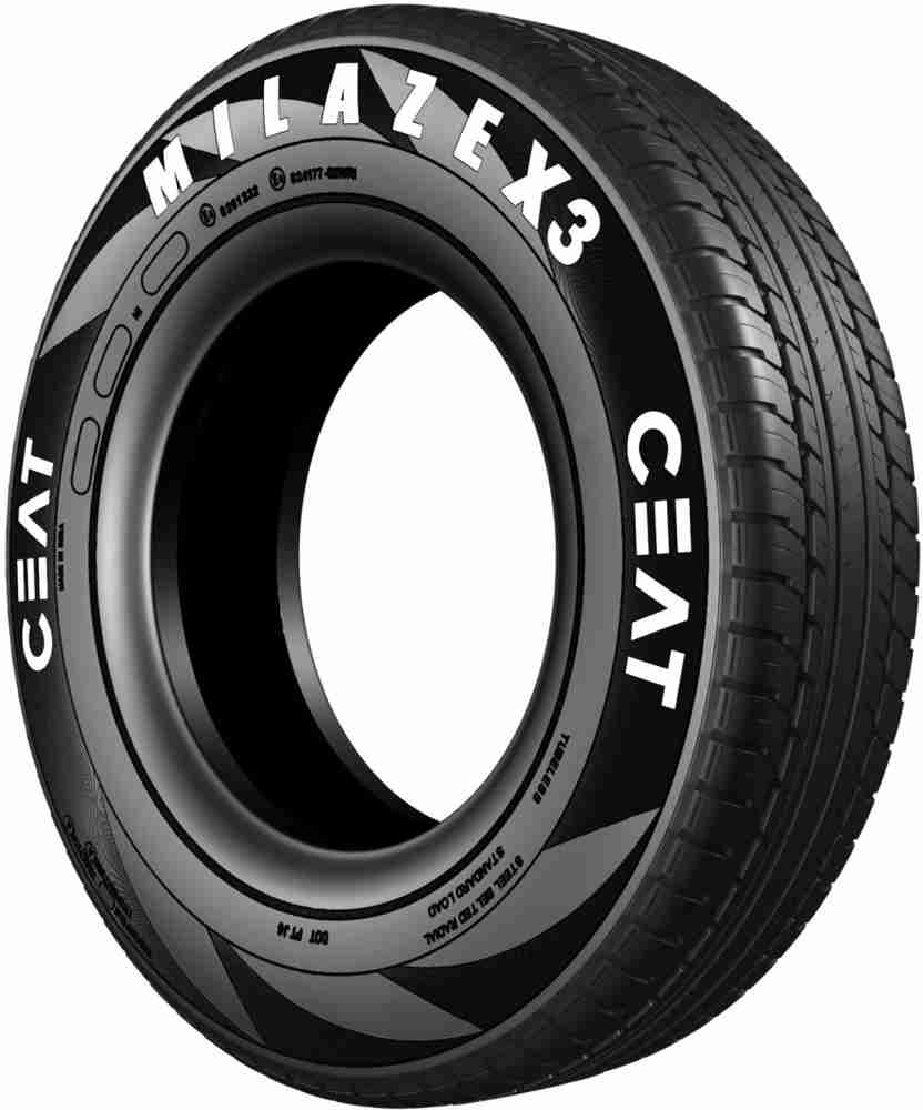 CEAT 175 70R13 MILAZE X3 TL 82T 4 Wheeler Tyre Price in India