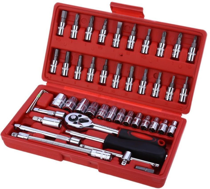 Black & Decker A7142 Ratchet and Screwdriver Automobile Maintenance Set 33  Pcs