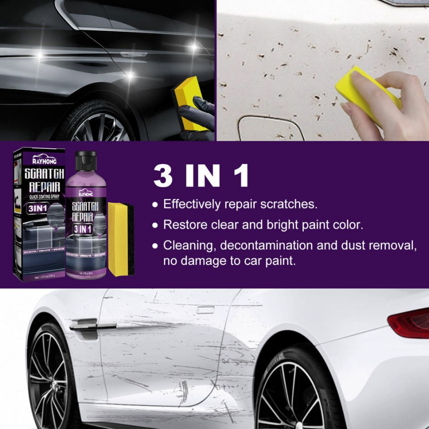 EARTHLY PRODUCTS Magic Car Scratch Remover Cloth Polish Nano Cloth