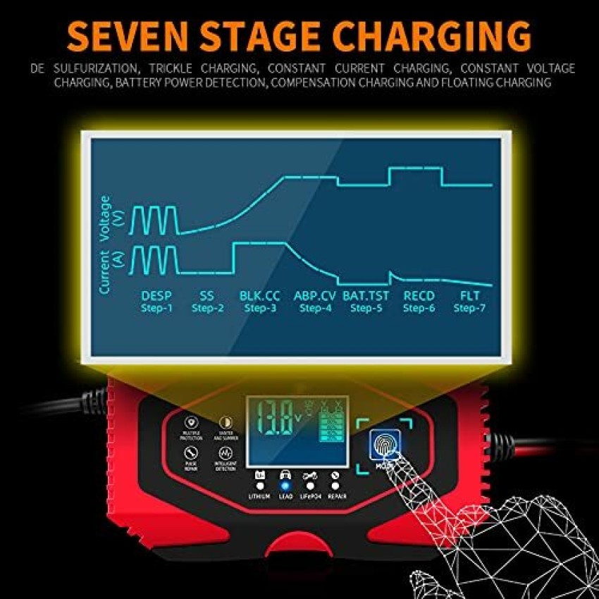 Automotive lithium on sale battery charger