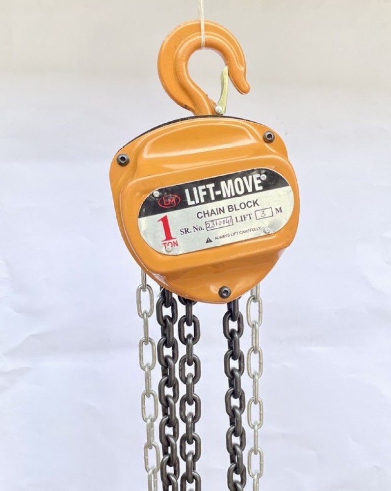 liftup LIFT-MOVE Chain Pulley Block 1 Ton x 3 Mtrs Front Mount Towing  Hook Price in India - Buy liftup LIFT-MOVE Chain Pulley Block 1 Ton x 3  Mtrs Front Mount Towing