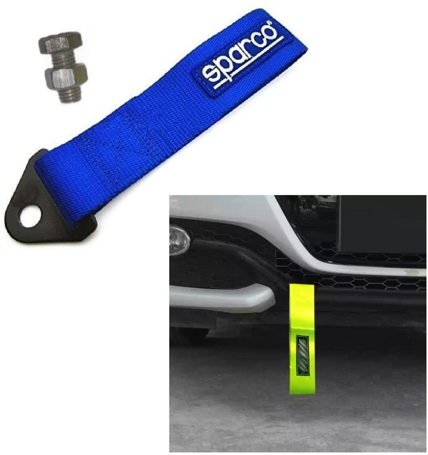 MotoshozX Car Towing Strap Hook Show Belt Random colour for Honda Mobilio  0.2 m Towing Cable Price in India - Buy MotoshozX Car Towing Strap Hook  Show Belt Random colour for Honda