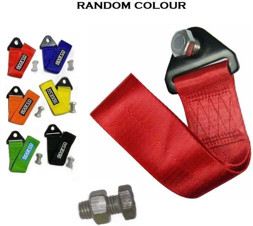 MotoshozX Car Towing Strap Hook Show Belt Random colour for Ford
