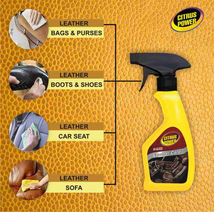 Leather Care Kit Includes Leather Cleaner 650ml + Leather