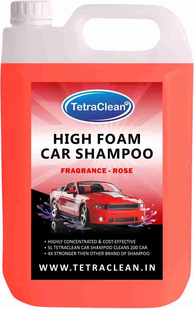 TetraClean High Foam Car Shampoo Car Washing Liquid Price in India - Buy  TetraClean High Foam Car Shampoo Car Washing Liquid online at