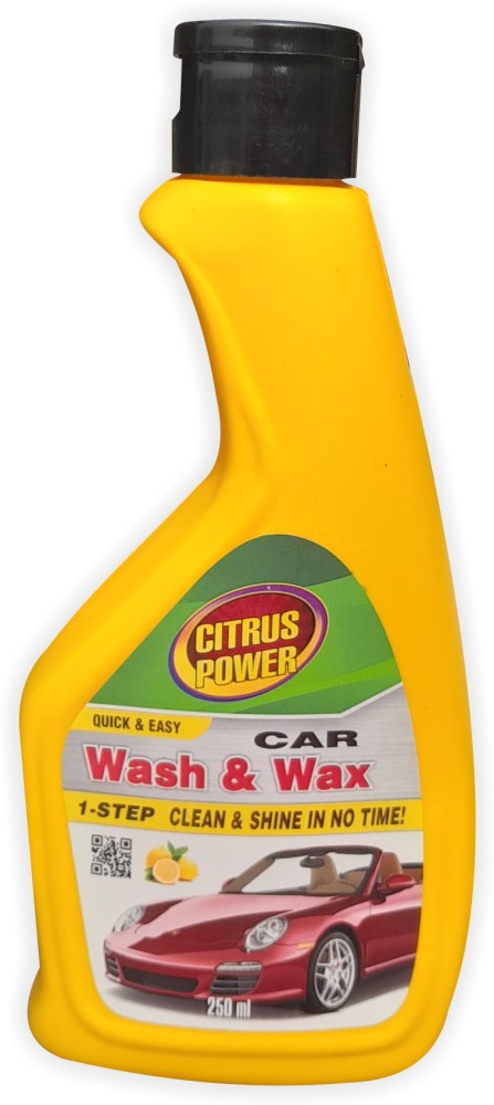 CITRUS POWER Chrome Cleaner 60ml + Wash & Wax 60ml (Car Cleaning Kit) Car  Washing Liquid Price in India - Buy CITRUS POWER Chrome Cleaner 60ml + Wash  & Wax 60ml (Car