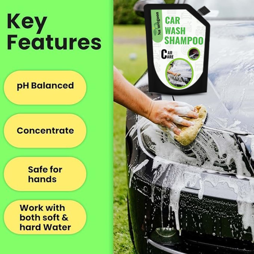 200ML Car Shampoo Wash Concentrate Powerful Cleaner PH Neutral Car