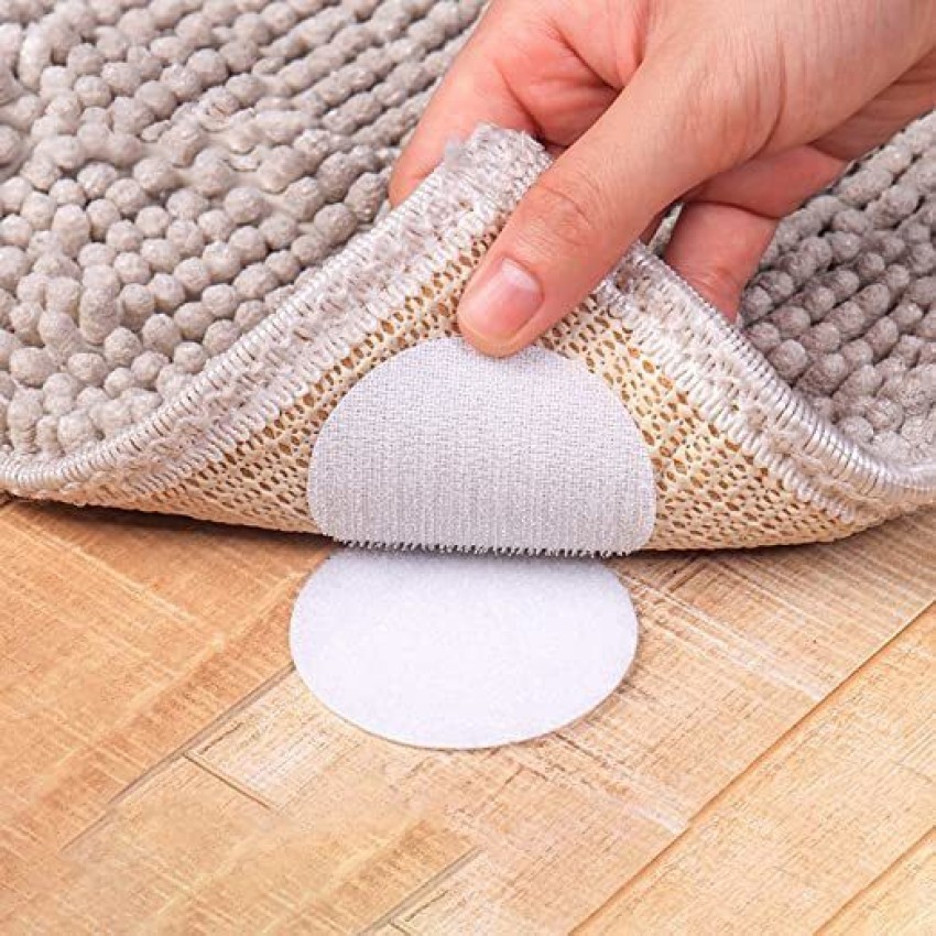 Newvent Round Shape Self Adhesive Velcro Strips Anti-Skid Pad For