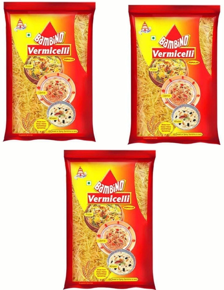 Bambino ROSTED VERMICELLI 1.5 KG Vermicelli 1.5 kg Price in India - Buy  Bambino ROSTED VERMICELLI 1.5 KG Vermicelli 1.5 kg online at