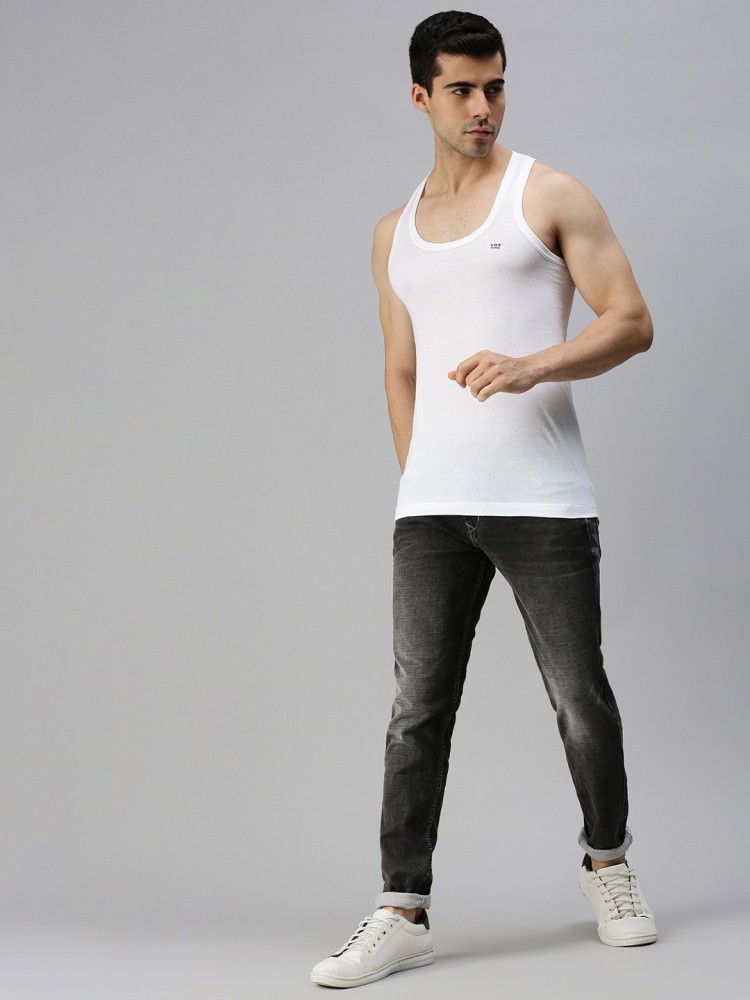 White Men Lux Cozi Vest, Size: 80-85-90-95-100cm at best price in