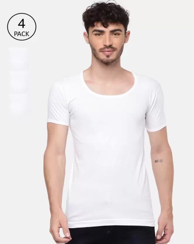 Buy White Ramraj Cotton Men Vest Online at Best Prices in India