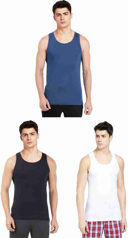 Jockey Men Cotton Vest Inner wear Perfect Shape & Comfort #FP04 Free  Shipping