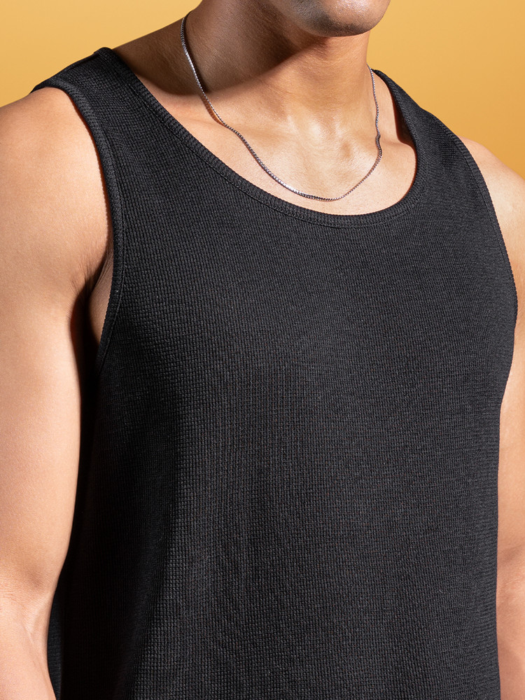 【Seagreen】ONI WAFFLE SKIPPER TANK-TOP Seagreen】ONI WAFFLE SKIPPER TANK-TOP