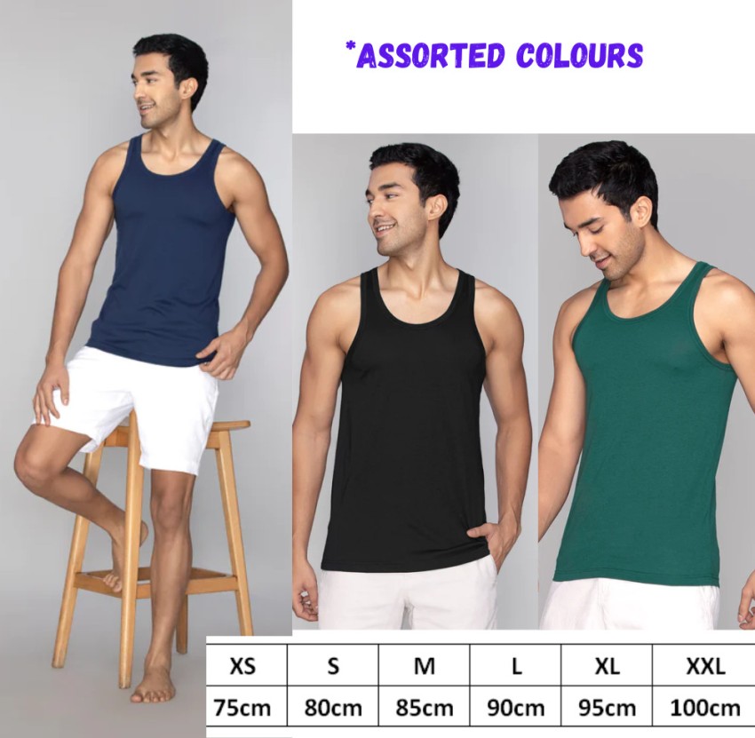 Buy Poomex® Men's Cotton Briefs - Pack of 3 (Assorted Colours) (75 CM) at