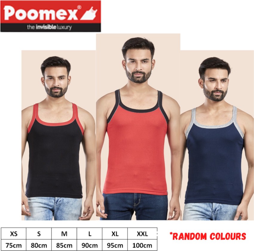 Buy Poomex Men's Vests - Pack of 2 Online at desertcartUAE