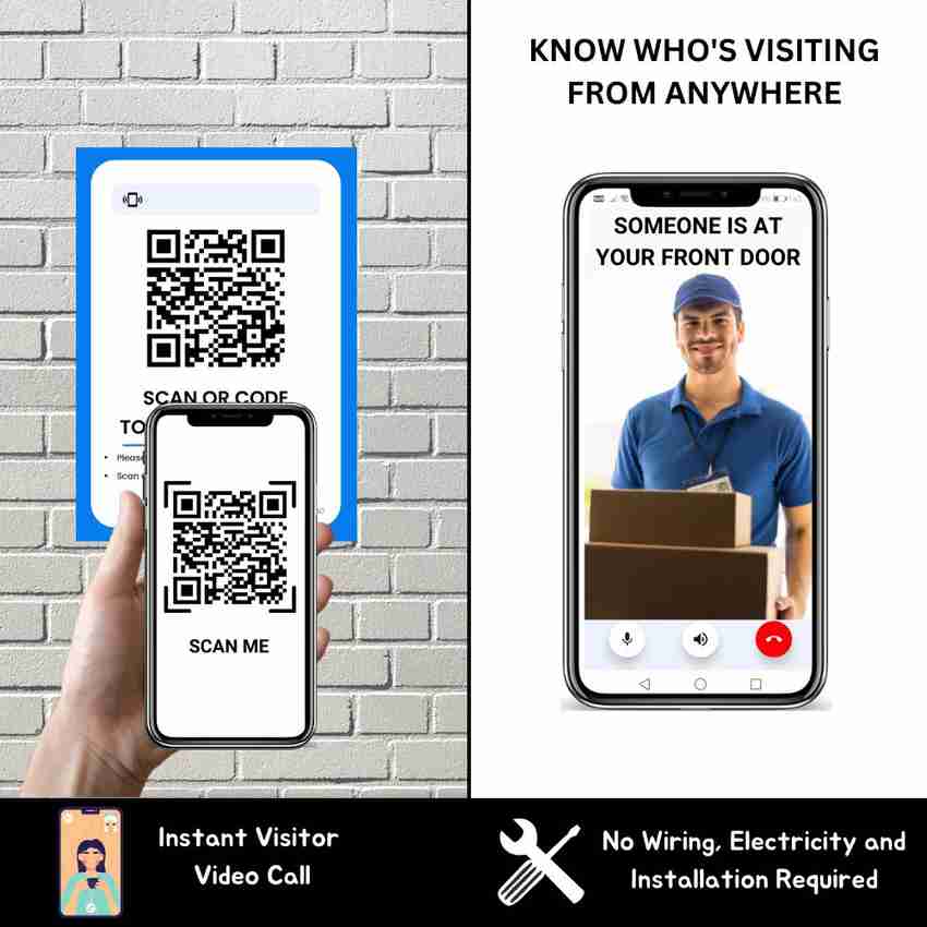 Video call doorbell discount