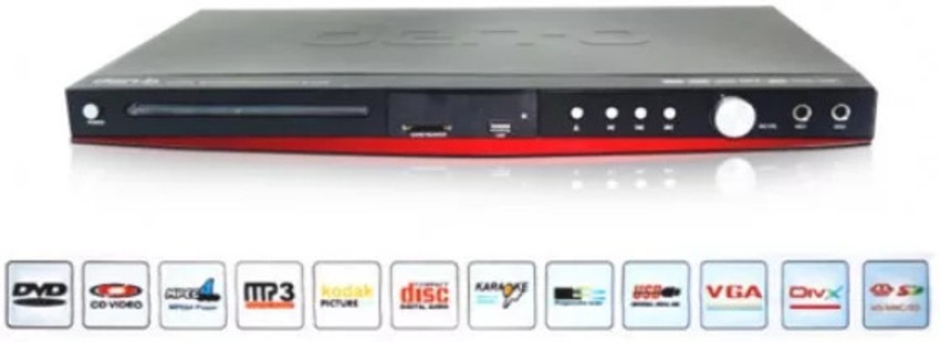 VOLTAC Den-B DVD USB VGA MP3 MP4 MPEG HDMI DVD DIVX Player with  