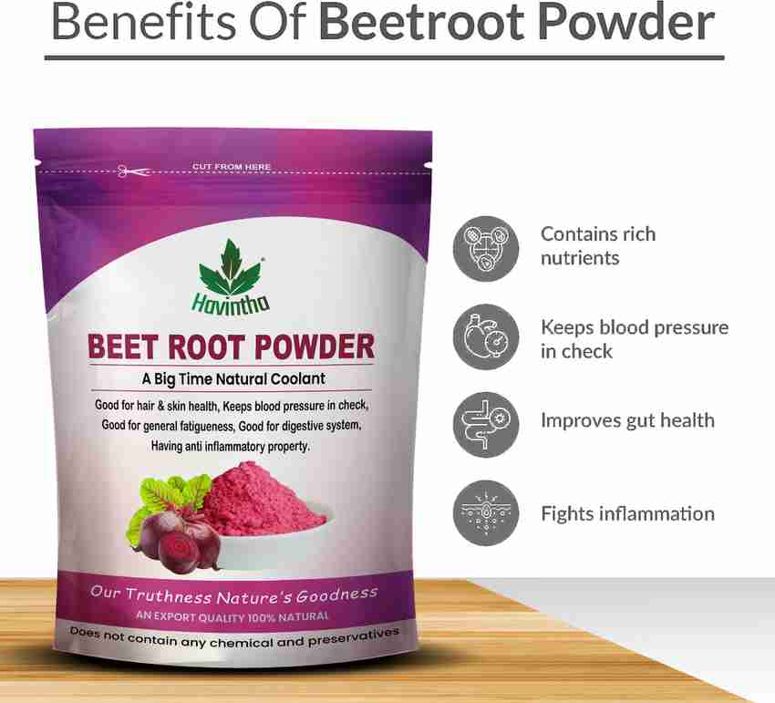 Havintha Natural Beet Root Powder For Heart Health and Blood Pressure Price in India Buy Havintha Natural Beet Root Powder For Heart Health and Blood Pressure online at Flipkart