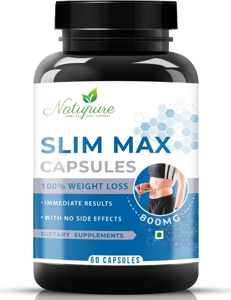 Natupure Slim Max Capsules 800MG Helps In Weight Loss